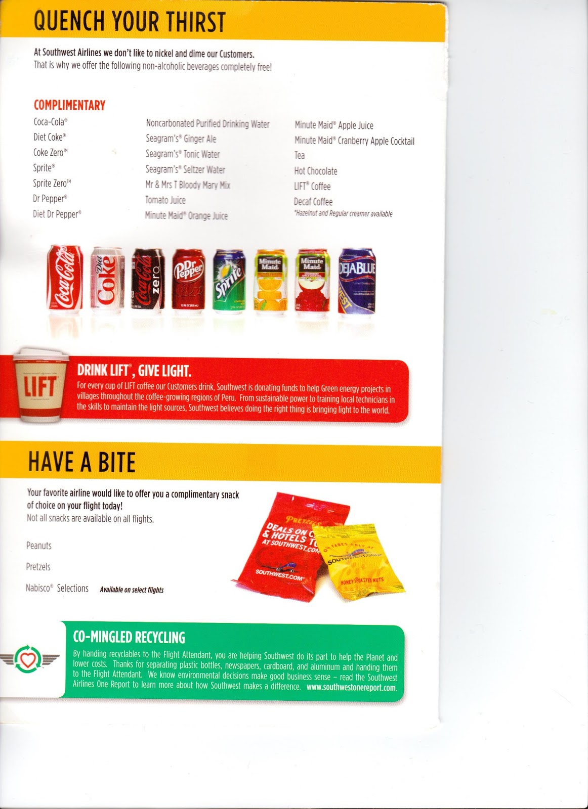 How to get southwest drink coupons