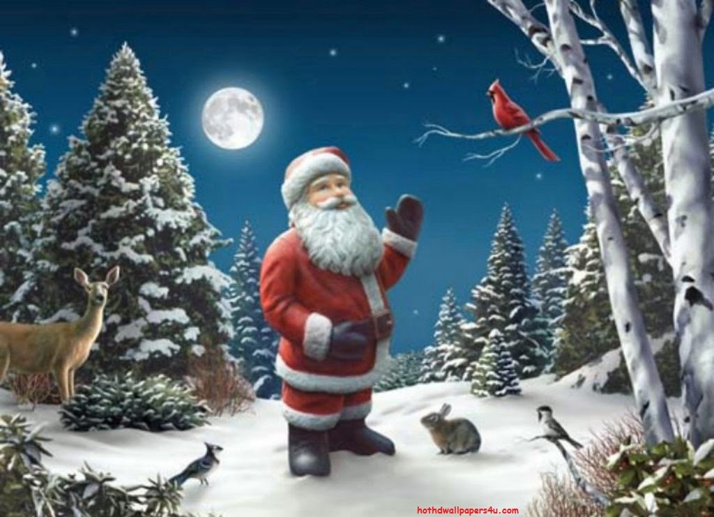 HD Wallpapers: Santa Claus Background