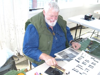 Mil Plumas Calligraphy Bye Bye Blackletter