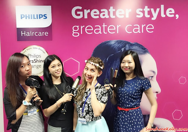 Philips KeraShine, Dryer, Straightener, Heating Styling Brush, Hair Styling Workshop, Hair Devices