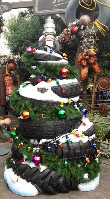 Christmas Trees of Cars Land