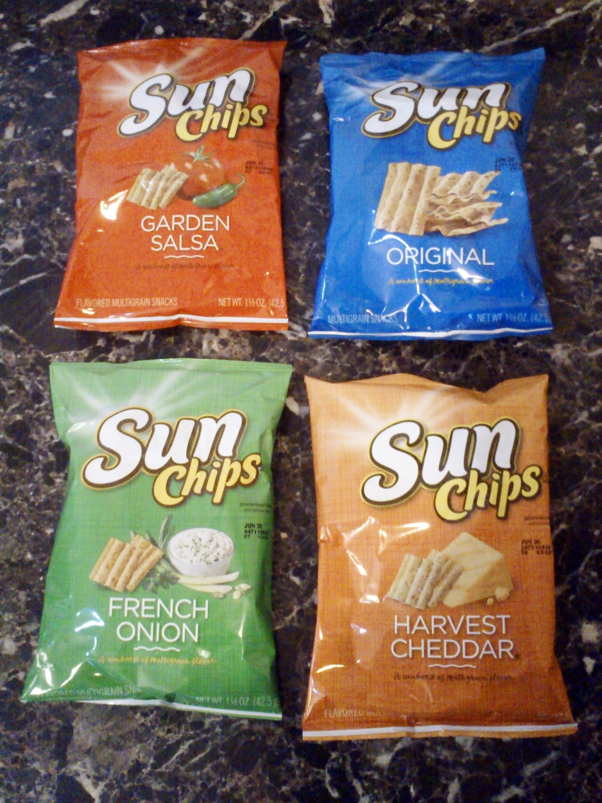 Tj Fitness Sun Chips Multigrain Snacks