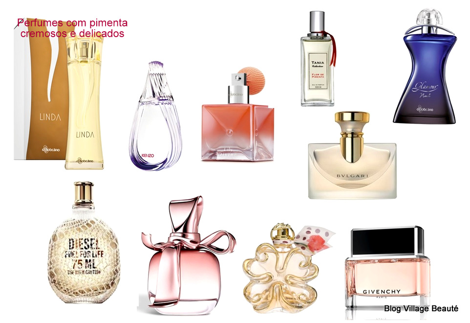 PERFUMES COM PIMENTA CREMOSOS E DELICADOS SUGESTÕES DE PERFUMES COM PIMENTA