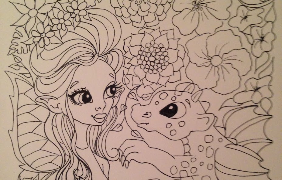 Adult Coloring Books by Colleen
