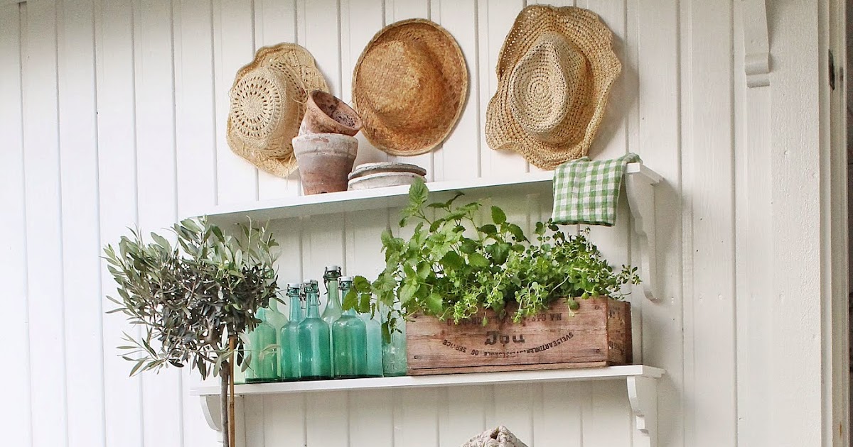 VIBEKE DESIGN: Grønn glede på verandaen