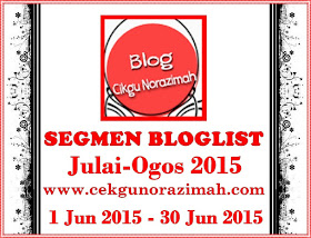 Segmen Bloglist Julai-Ogos 2015 by CN