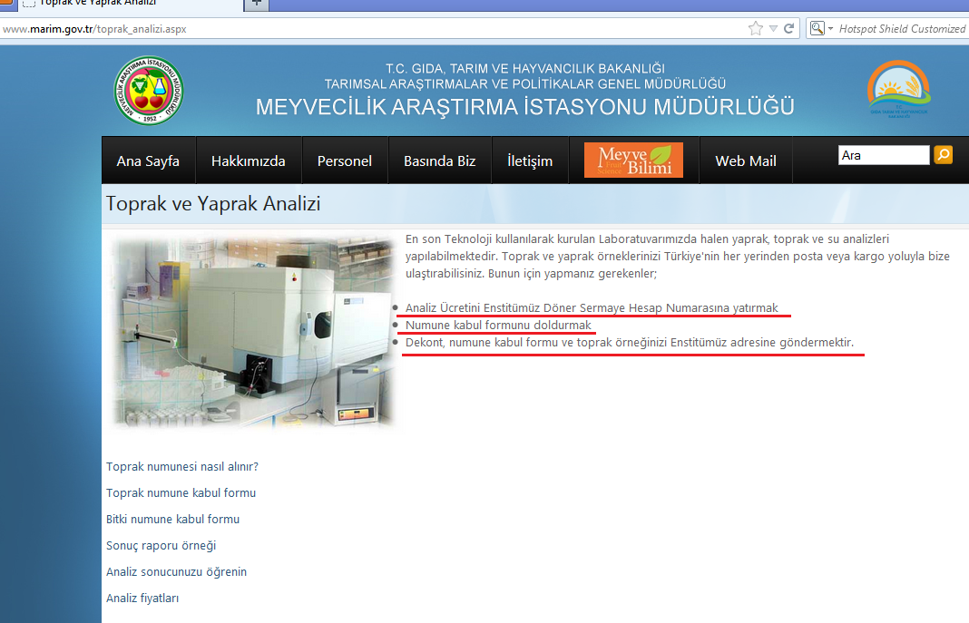 seftalicilik toprak analizi nasil yapilir