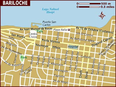 Mapa Bariloche Politico