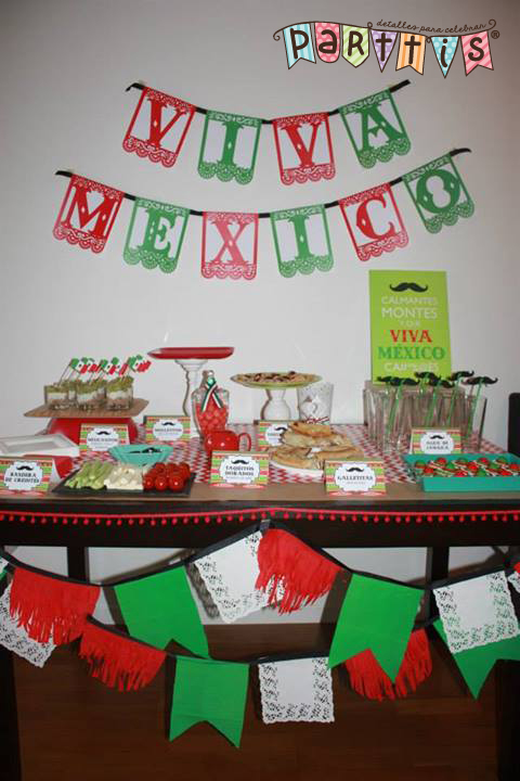 Decoracion Septiembre Mexico ~ PARTTIS Una bonita y divertida fiesta mexicana Decoracion Septiembre Mexico ~ PARTTIS Una bonita y divertida fiesta mexicana