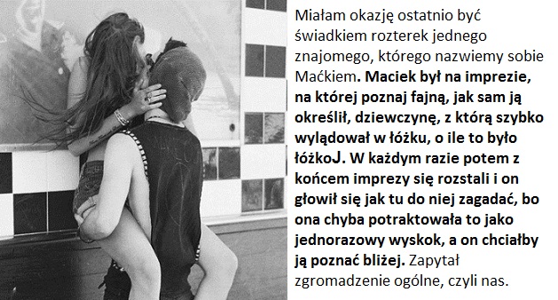 Seks na pierwszym spotkaniu? Czy z tego może coś wyjść?