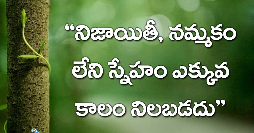 True Friendship Quotations in Telugu Language | All Top Quotes | Telugu
