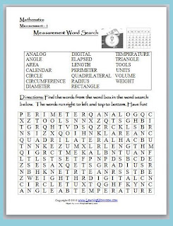 measurement puzzle word