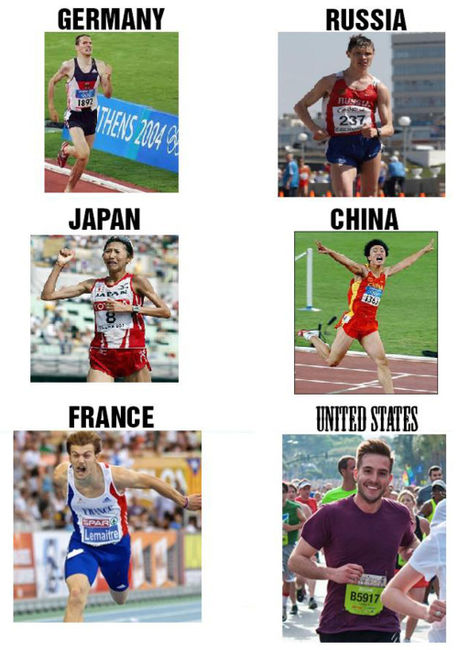 Photogenic guy - Greatest Runners From Several Countries