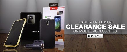 Clearance Sale’ 2014: Huge Discount (Up to 93% Off) on Mobile Phone Accessories @ Flipkart
