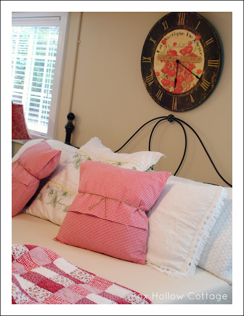 Easy Spring cottage bedroom refresh