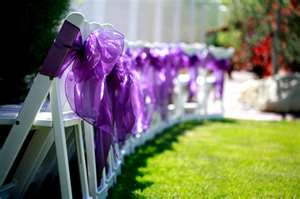 Wedding Inspirations: Coral and Purple Wedding