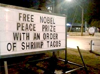 Free Nobel Peace Prize!