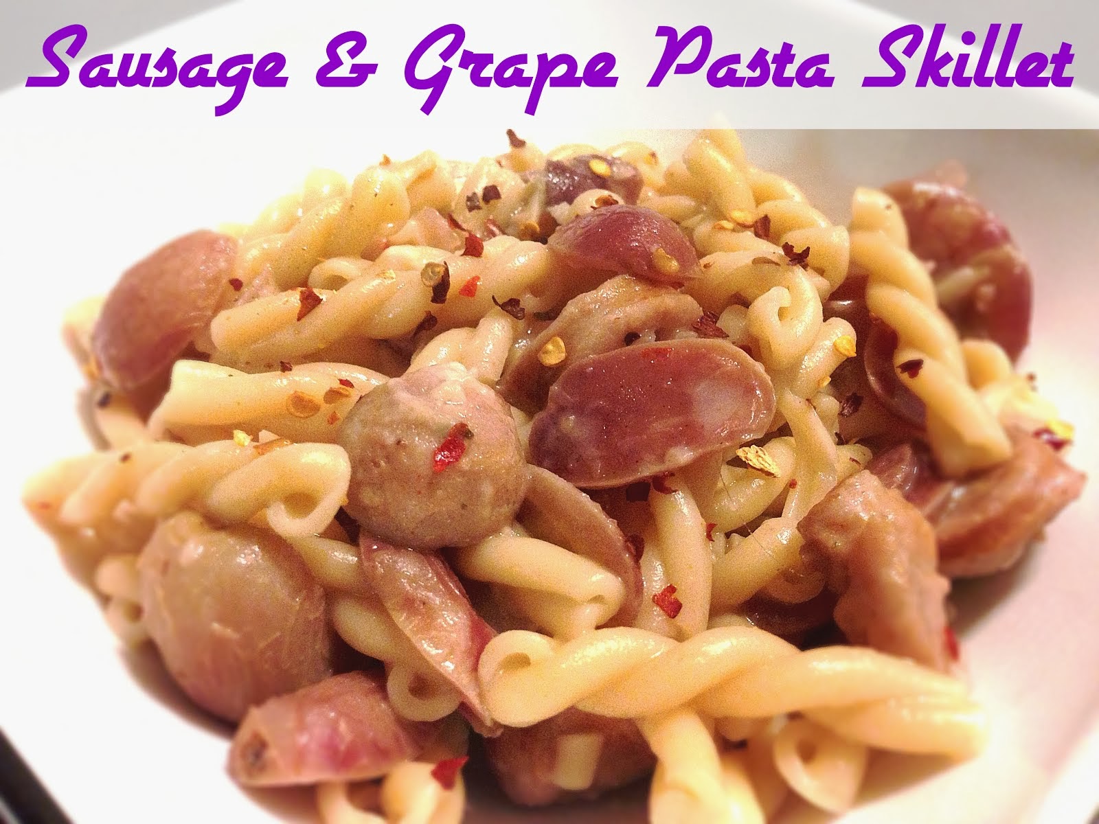 3D Dinners Sausage & Grape Pasta Skillet