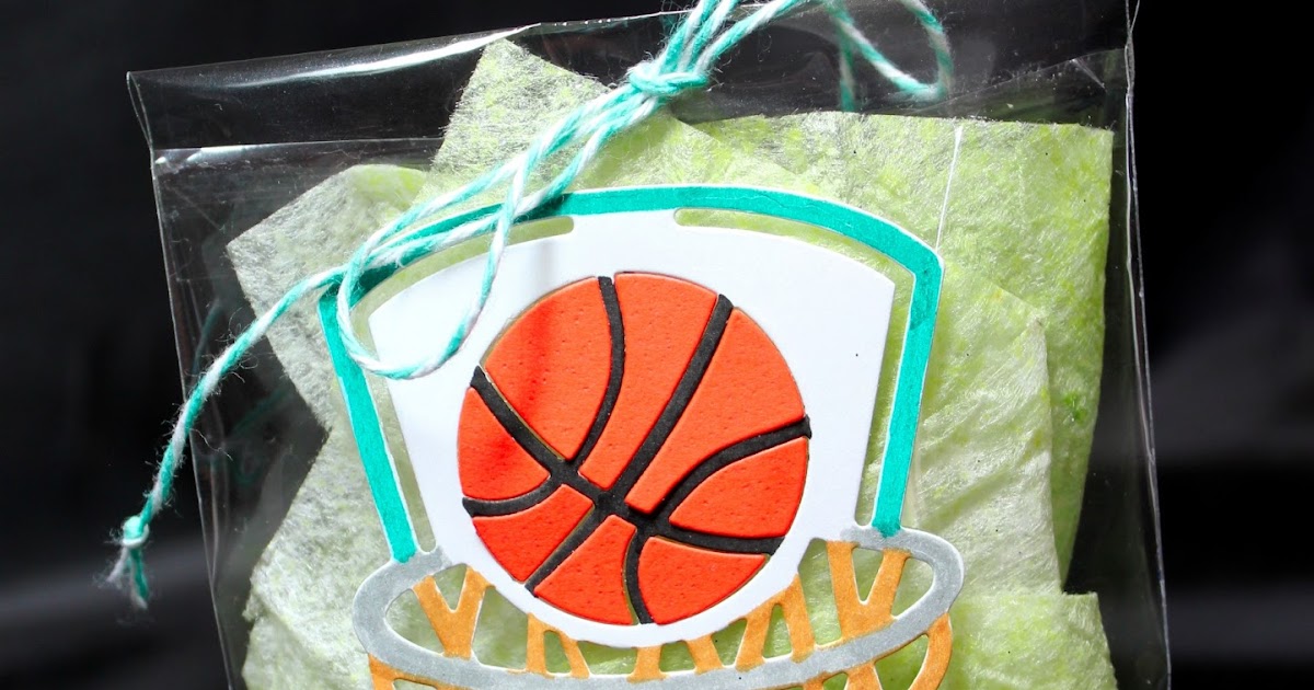 Anne Made Basketball treat bag