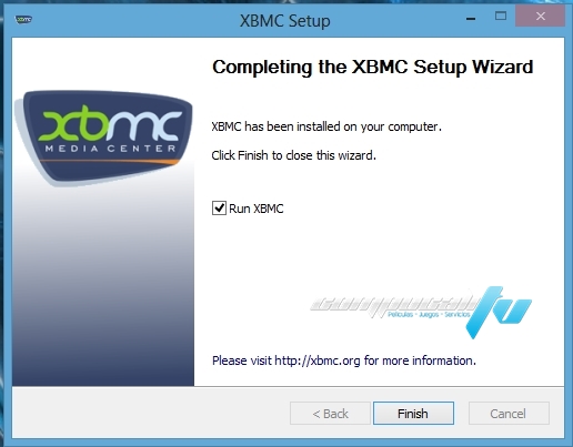 XBMC Media Center Versión 13.1 Español
