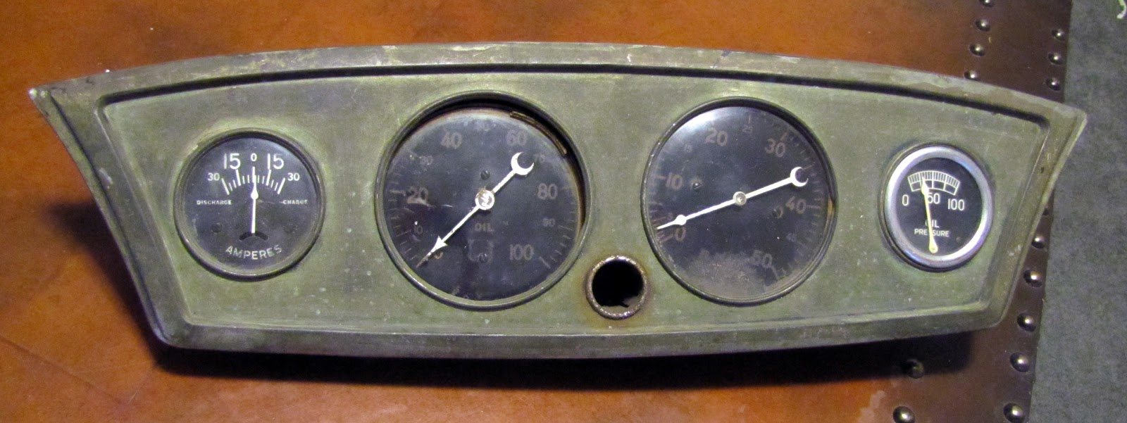 Deadly Curves Stewart Warner Boat Gauge Panels