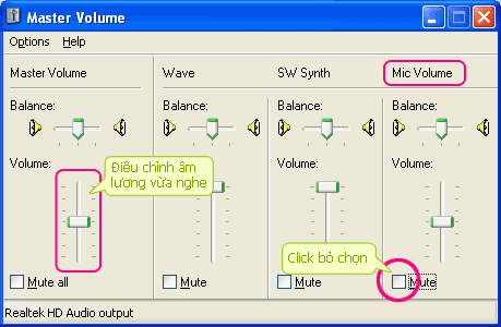 Hưỡng dẫn cài đặt micro với máy tính