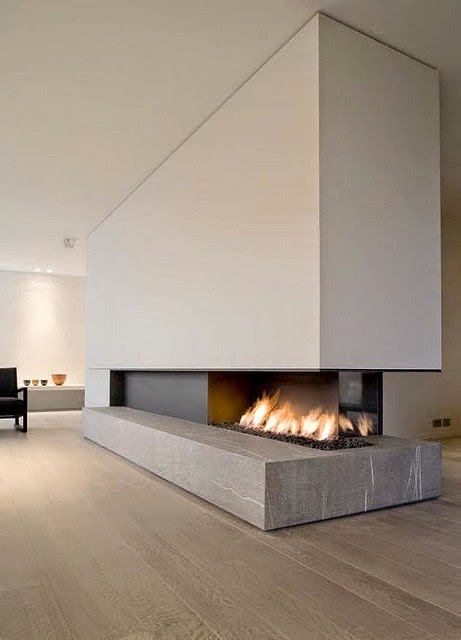 dolce-hogar : CHIMENEAS MINIMALISTAS