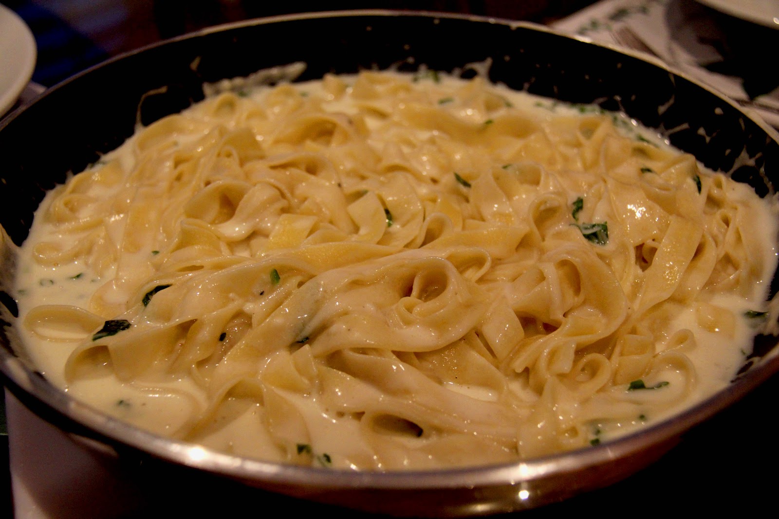 sweet tooth diaries Lightened Tagliatelle Alfredo