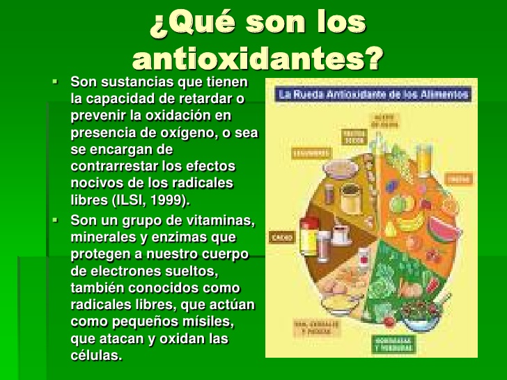 Comida Saludable Tema 1 La importancia de los antioxidantes