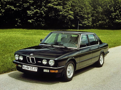 BMW M5 With a total production of 2191 units the E28 M5 remains among the