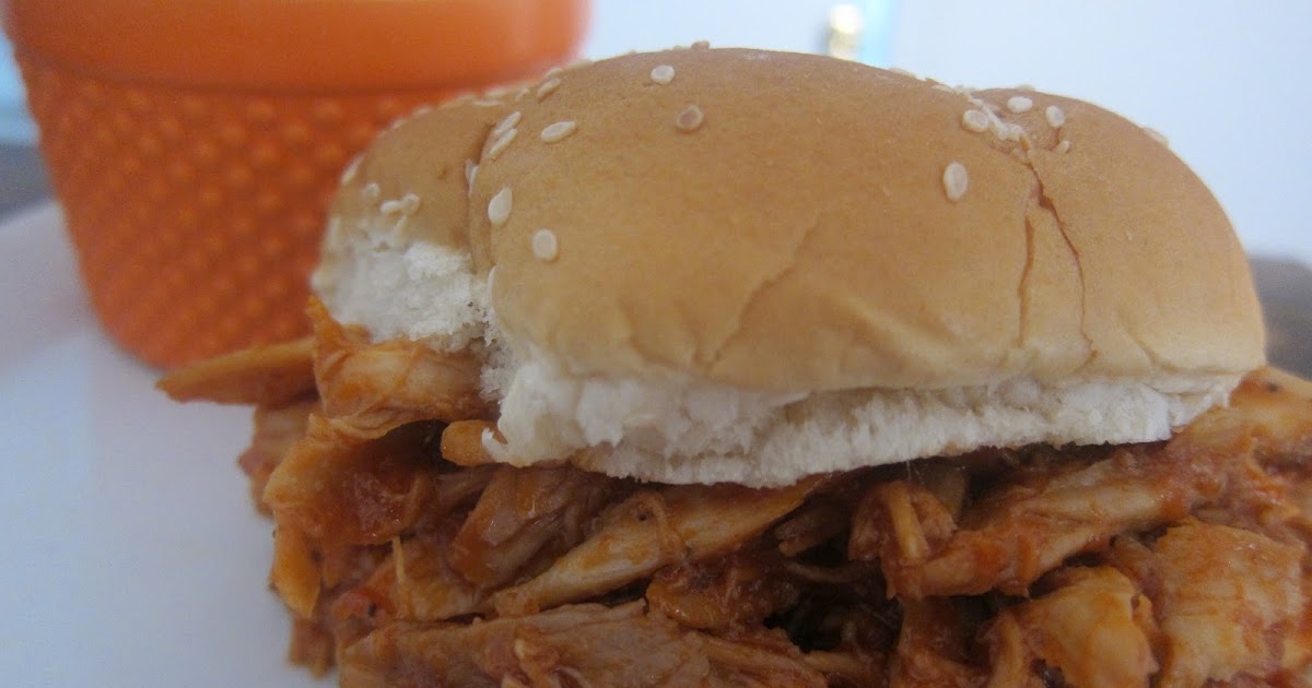 In a Pinch? Shredded Chicken w/ Homemade BBQ Sauce