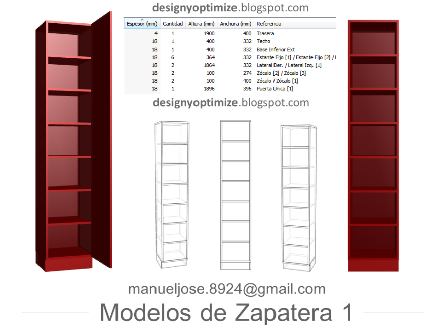 Diseño De Muebles Madera Construir Zapatera Con Planos Diseño