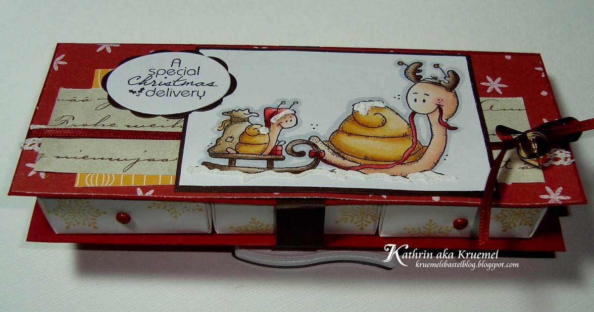 Stempeleinmaleins: 3-Fächer-Box