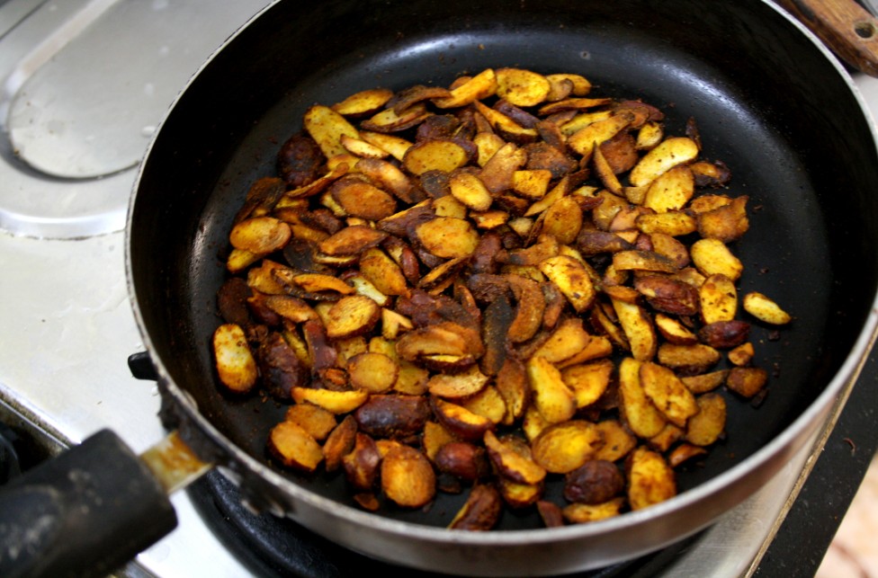 J for Jackfruit Seed Chips