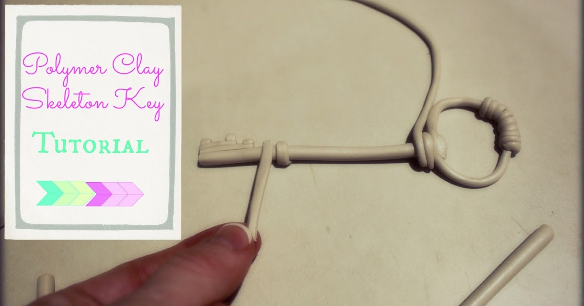 from Gardners 2 Bergers Polymer Clay Skeleton Keys [Tutorial]
