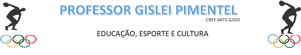 PROFESSOR: Gislei da Silva Pimentel       Cref: 6473-G/GO