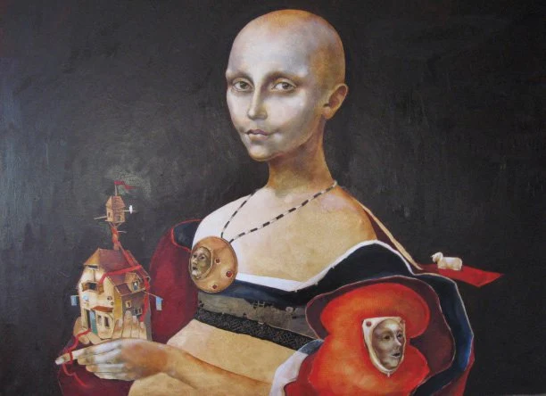 Daiva Staškevičienė 1968 | Lithuanian Symbolist / Figurative painter