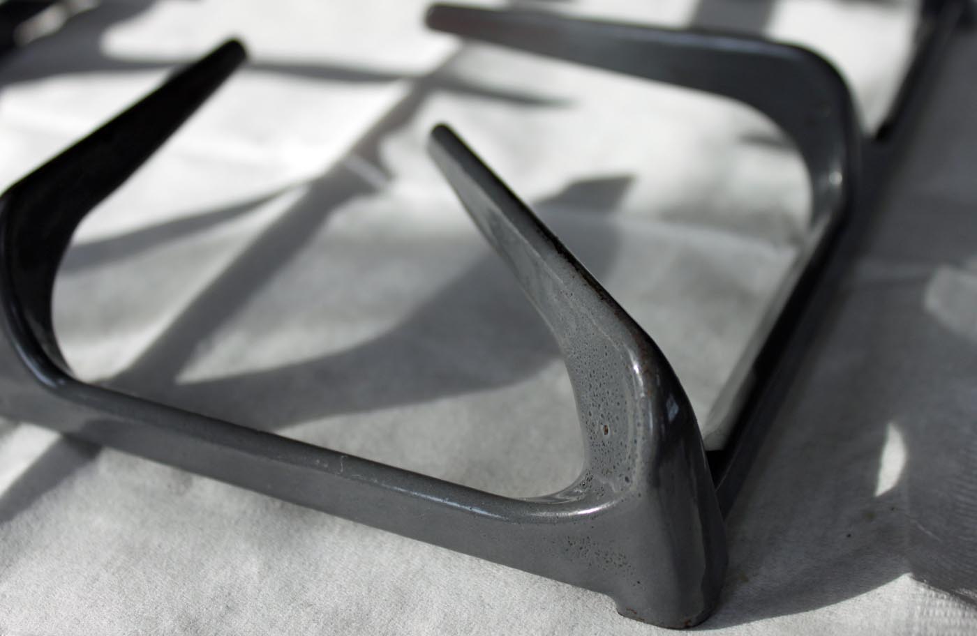 My Great Challenge How to clean your stove grates using ammonia