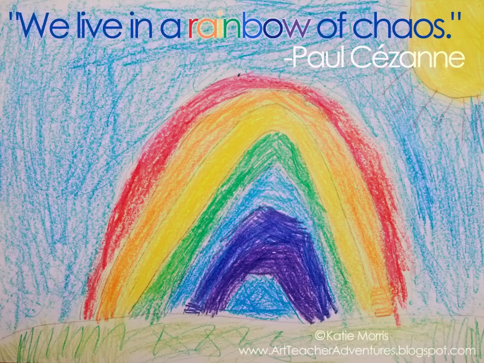 Adventures of an Art Teacher: Rainbows