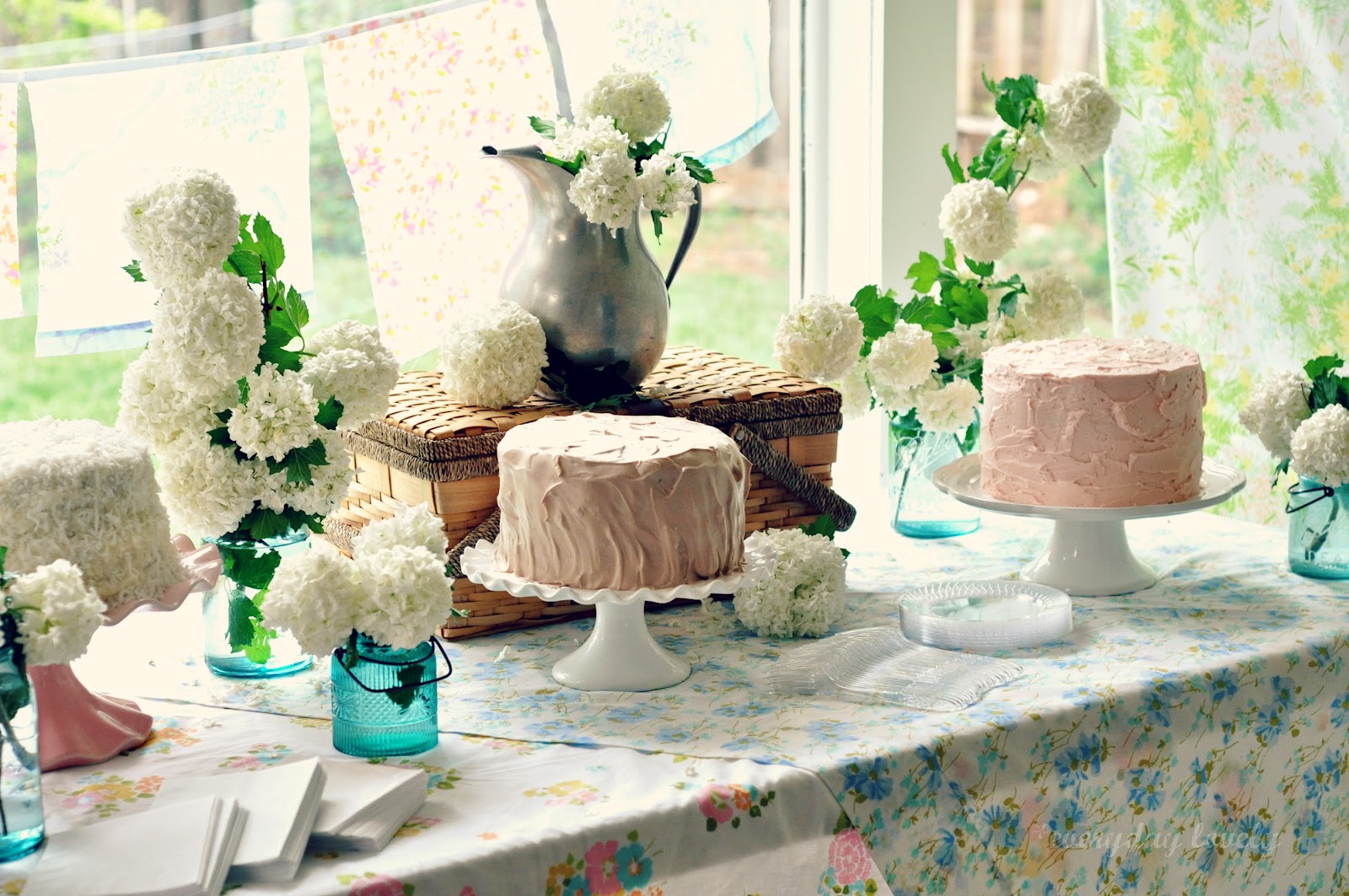 everyday lovely A Vintage Bridal Shower