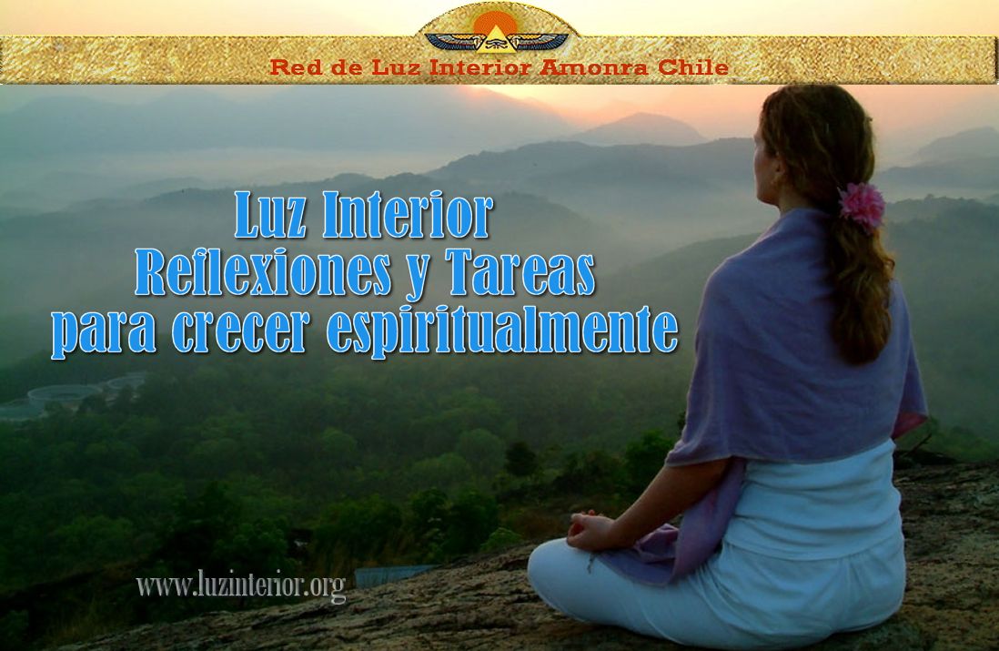 Luz Interior Reflexiones y Tareas para Crecer