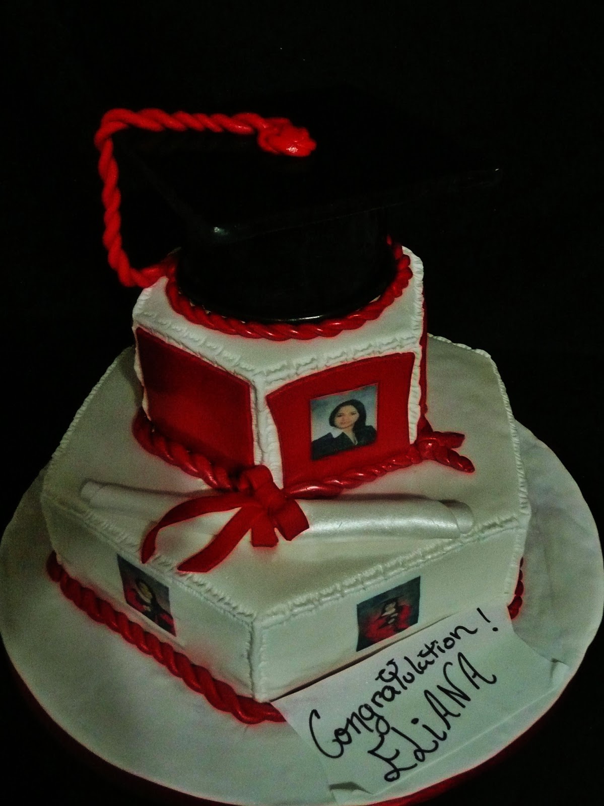 Baking with Roxana's Cakes Graduation Cake