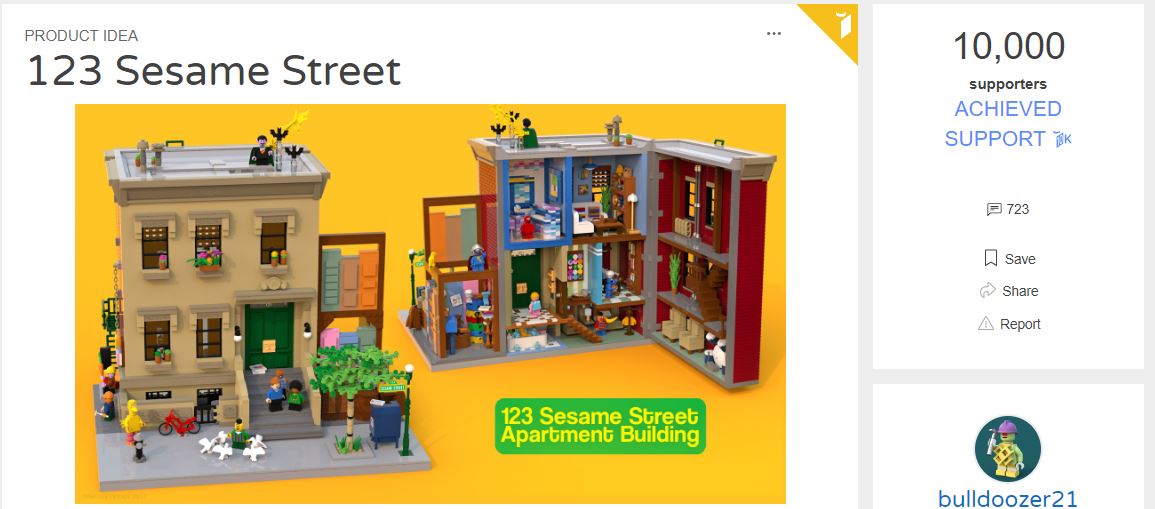 lego ideas sesame street