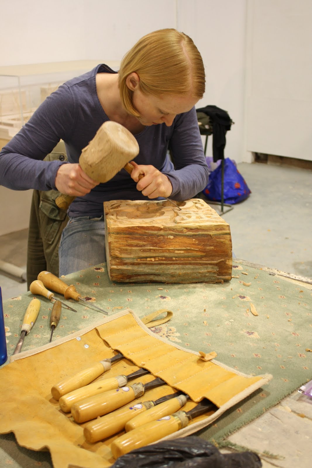Edinburgh Sculpture Courses in Sculpture Wood Carving