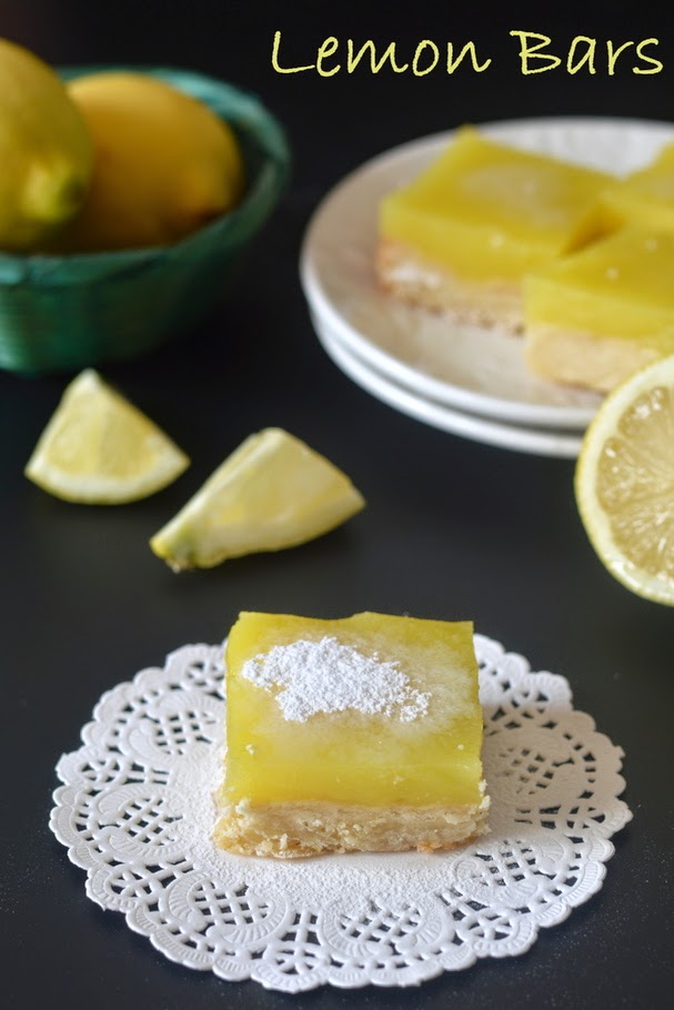 Palakkad Chamayal Lemon Bars Eggless