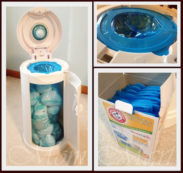 Mom Mart Product Review Arm & Hammer Diaper Pail by Munchkin {Giveaway}