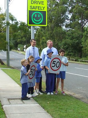 Brisbane Speed Sign