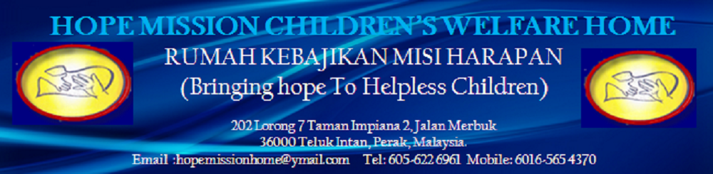 HOPE MISSION CHILDREN'S WELFARE HOME