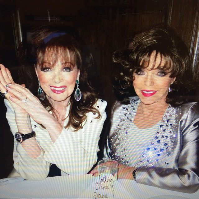 The Observer Jackie Collins Remembered By Her Sister Joan Joan Collins Dbe