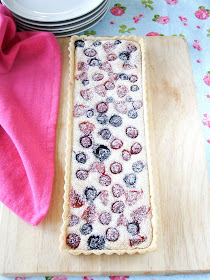 Vegan Summer Berry and Almond Cheesecake Tart